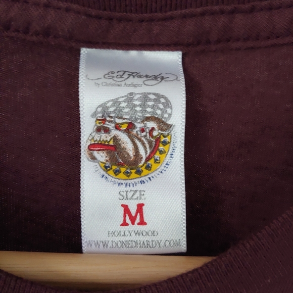 Ed Hardy Designs T-Shirt Short Sleeve Vintage Size Medium - Picture 13 of 13